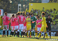 白熱した試合を繰り広げた両チームだが、90分で勝敗はつかず引き分けで試合を終えた【明治安田Ｊ１ 第3節 柏vsＣ大阪】