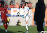内田 裕斗の鮮やかなダイレクトシュートが決まり、徳島が先制【明治安田J2 第3節 大宮vs徳島】