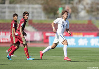 才藤 龍治（富山）が2得点を挙げるなど必死に追い上げるがあと一歩及ばなかった【明治安田生命Ｊ３リーグ　第1節 琉球vs富山】