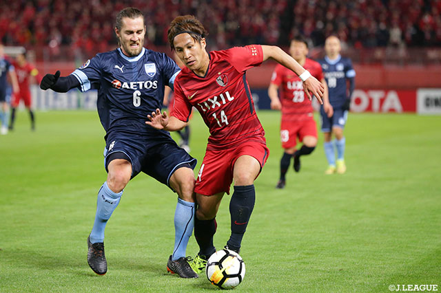 金森 健志が果敢にドリブルで仕掛ける【ACL GS MD4 鹿島vsシドニーＦＣ】