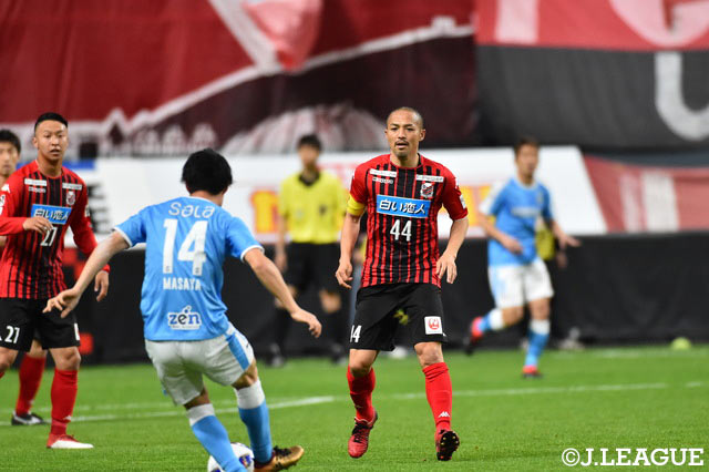 2試合連続で先発した小野　伸二。この日は得点に絡めず65分に交代【ルヴァンカップ GS 第2節 札幌vs磐田】