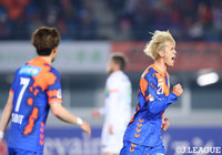 先発起用に応え、プロ初ゴールをマークした新里　涼（長崎）【ルヴァンカップ GS GS 第2節 長崎vs湘南】