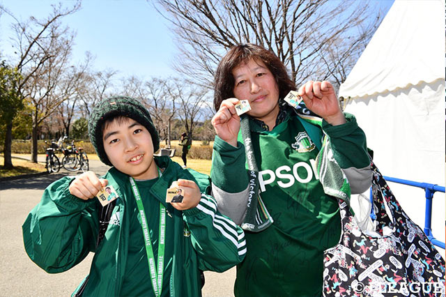 絵馬根付くじで運試し！誰が当たったかな？【明治安田Ｊ２ 第4節 松本vs岡山】