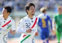 開始早々の9分に先制点を奪った戸高 弘貴(町田)【明治安田J2 第4節 山形vs町田】