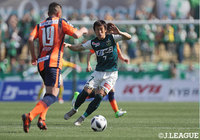 同点ゴールを決めた北井 佑季（相模原/中央）【明治安田Ｊ３ 第2節 相模原vs長野】