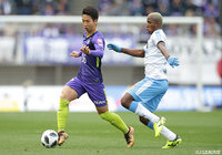 昨季まで3シーズンを過ごした磐田との戦いとなった川辺 駿（広島）。