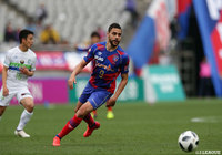 後半開始直後、豪快なシュートで先制点を決めたディエゴ オリヴェイラ（FC東京）【明治安田Ｊ１ 第4節 FC東京vs湘南】