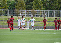 後半ATに加藤 潤也がゴールを決め、鳥取が土壇場で同点に追いつく【明治安田Ｊ３ 第3節 琉球vs鳥取】