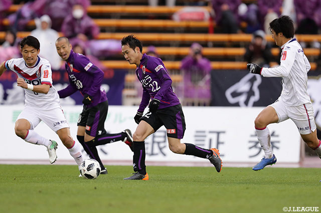 前節2ゴールの小屋松 知哉（京都）だったが、この日は無得点に終わった【明治安田Ｊ２ 第5節 京都vs岡山】