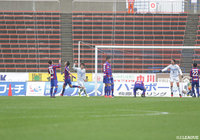徳島のFKが新井 涼平（甲府）のオウンゴールを呼び込み、徳島が先制【明治安田Ｊ２ 第5節 甲府vs徳島】