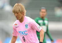 大黒 将志(栃木)は目立ったプレーができず、77分に交代【明治安田J2 第5節 岐阜vs栃木】
