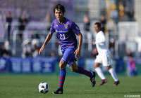 F東23の先発に名を連ねた前田 遼一。2ゴールの活躍で連敗続きのチームに初勝利をもたらした【明治安田Ｊ３ 第4節 F東23vs富山】