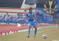 平石 直人は果敢に攻めるもゴールネットを揺らすことはできず。秋田は待ちに待ったホーム開幕戦で敗戦となった【明治安田Ｊ３ 第4節 秋田vs福島】