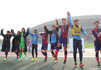 甲府に完封勝利した岡山。6戦無敗で首位をキープした【明治安田Ｊ２ 第6節 岡山vs甲府】