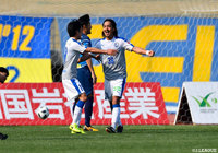 丸谷 拓也のシュートのこぼれ球に馬場 賢治が反応し、大分が再びリードを奪う【明治安田Ｊ２ 第6節 讃岐vs大分】