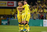 86分にこぼれ球に反応した伊東 純也（柏）がこの日2得点目となるゴールを決めチームを勝利に導いた【明治安田Ｊ１ 第5節 柏vs神戸】