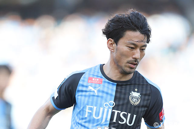 家長　昭博（川崎Ｆ）はシュートチャンスに決めきることができず、勝利につなげることはできず【明治安田Ｊ１ 第5節 川崎Ｆvs広島】