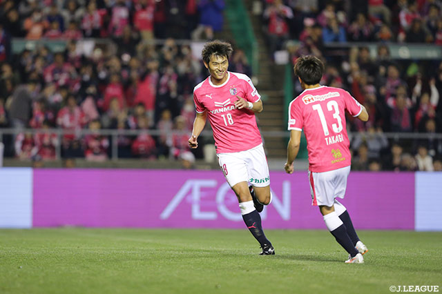 リーグ戦で初ゴールを決めたヤン ドンヒョン（Ｃ大阪）【明治安田Ｊ１ 第5節 Ｃ大阪vs湘南】