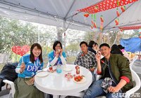 「いちご食べ放題」のイベント会場にサプライズで登場した鳥栖の水野　晃樹と石川　啓人【明治安田Ｊ１ 第5節 鳥栖vs名古屋】