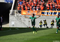 松本は25分に石原 崇兆が右足で決め先制点を奪う【明治安田Ｊ２ 第7節 松本vs大宮】