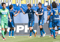 林 容平（#11）が19分に得点を挙げホームの大分が先制した【明治安田Ｊ２ 第7節 大分vs千葉】