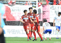 八久保 颯(#19)がゴールを決め、熊本が点差を3点に広げる!【明治安田J2 第7節 熊本vs新潟】