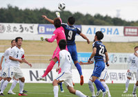 田中 直基（#9）がヘディングシュートを決め、沼津が4試合連続の完封勝ち！【明治安田Ｊ３ 第5節 沼津vs富山】