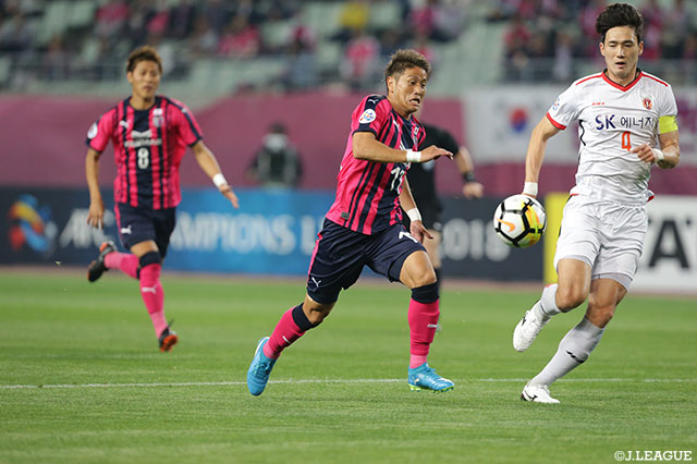 右サイドで躍動する福満 隆貴（Ｃ大阪）【ACL GS MD5 Ｃ大阪vs済州】