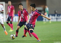 西本が足をつり急遽出場の山口 蛍(C大阪)。守備に奔走した【ACL GS MD5 C大阪vs済州】