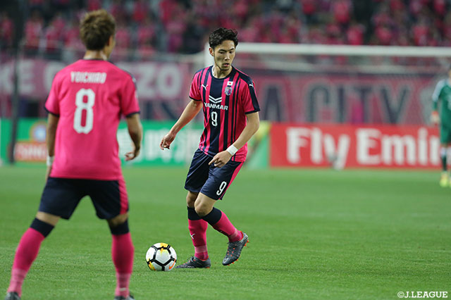 ゴールが期待された杉本 健勇（Ｃ大阪）だが、この日は無得点に終わった【ACL GS MD5 Ｃ大阪vs済州】