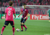 ゴールが期待された杉本 健勇（Ｃ大阪）だが、この日は無得点に終わった【ACL GS MD5 Ｃ大阪vs済州】