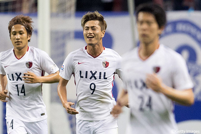 反撃の狼煙となるゴールを決めた鈴木 優磨（鹿島）【ACL GS MD5 上海緑地申花vs鹿島】