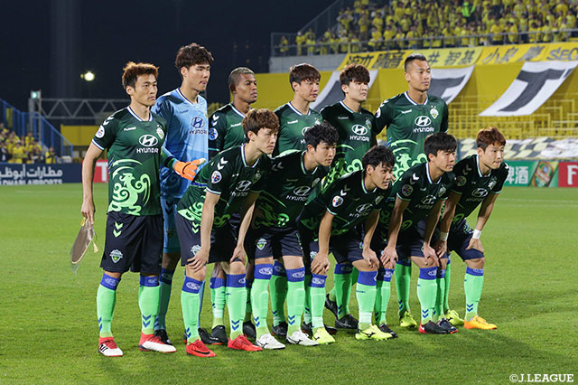 全北現代のスターティングメンバー【ACL GS MD5 柏vs全北現代】