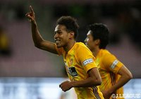 うれしいプロ初ゴールを記録したジャーメイン 良(仙台)【ルヴァンカップGS 第3節 仙台vsFC東京】