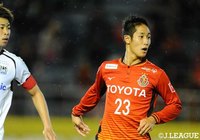 チームは大敗となってしまったが、終了間際に意地の1ゴールを奪った青木　亮太（名古屋）【ルヴァンカップGS 第3節 名古屋vsＧ大阪】