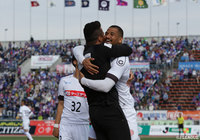 ジェフェルソン バイアーノ（水戸）のゴールより、試合は振り出しに戻った【明治安田Ｊ２ 第8節 甲府vs水戸】