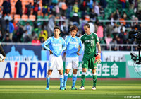 “静岡ダービー”は両チーム得点を決められず0-0の引分けとなり、悔しそうな表情を浮かべる磐田の選手たち【明治安田Ｊ１ 第6節 磐田vs清水】