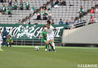 現在得点ランクトップに立つ田中　パウロ淳一（岐阜）だが、3試合連続ゴールとはならず【明治安田Ｊ２ 第8節 東京Ｖvs岐阜】