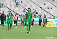 今季無敗をキープした東京Vだが、引き分けという結果にこの表情【明治安田Ｊ２ 第8節 東京Ｖvs岐阜】