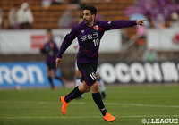 長期離脱から復帰し、この日が復帰後初先発となったエスクデロ　競飛王（京都）【明治安田Ｊ２ 第8節 京都vs大分】