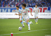 怪我明けの齋藤 学(川崎F)は昨季までのホームスタジアムで途中出場した【明治安田J1 第6節 横浜FMvs川崎F】