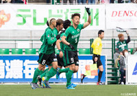 13分に高崎 寛之が頭で決め幸先良くホームの松本が先制した【明治安田J2 第8節 松本vs讃岐】