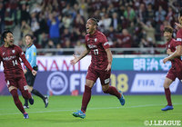 得意のヘッドでリーグ戦では今季初ゴールを奪ったウェリントン(神戸)【明治安田J1 第7節 神戸vs浦和】