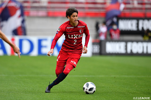 先発復帰を果たした内田 篤人（鹿島）【明治安田Ｊ１ 第8節 鹿島vs名古屋】