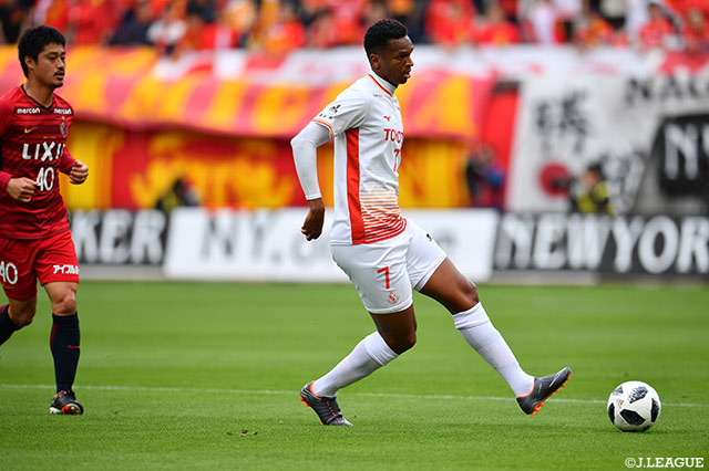 前節2ゴールのジョー（名古屋）。鹿島相手にゴールを奪えるか？！【明治安田Ｊ１ 第8節 鹿島vs名古屋】