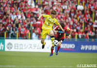 中盤の要としてチャンスを作ったキム　ボギョン（柏）だったが、ゴールを生み出すことはできなかった【明治安田Ｊ１ 第8節 柏vs札幌】