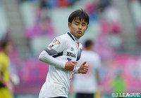 リーグ戦では約1カ月ぶりの出場となった久保　建英（FC東京）。短い出場時間の中で存在感を示した【明治安田Ｊ１ 第8節 Ｃ大阪vsFC東京】