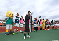 連勝の相模原。ホームのサポーターを前に更なる飛躍を誓った【明治安田Ｊ３ 第7節 相模原vs富山】