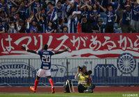 オリヴィエ ブマルのＪリーグ初ゴールが決まり、横浜FMが均衡を破る【明治安田Ｊ１ 第8節 横浜FMvs神戸】