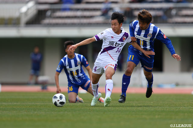 ここ4試合勝利のない京都。勝点3を求めて、果敢に攻めた仙頭 啓矢【明治安田Ｊ２ 第9節 山形vs京都】